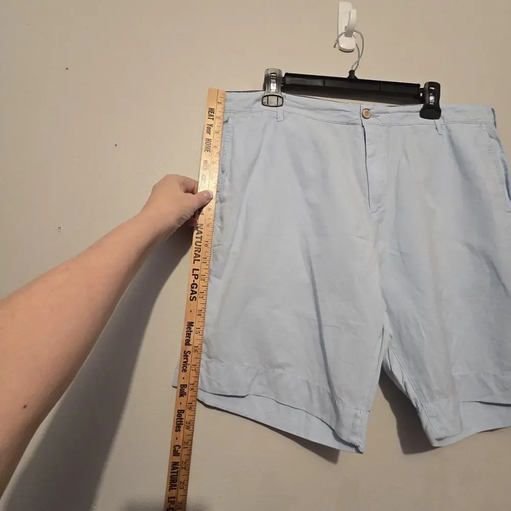 Faherty‎ Linen Blend Malibu Shorts Mens Sz 36 Blue 37